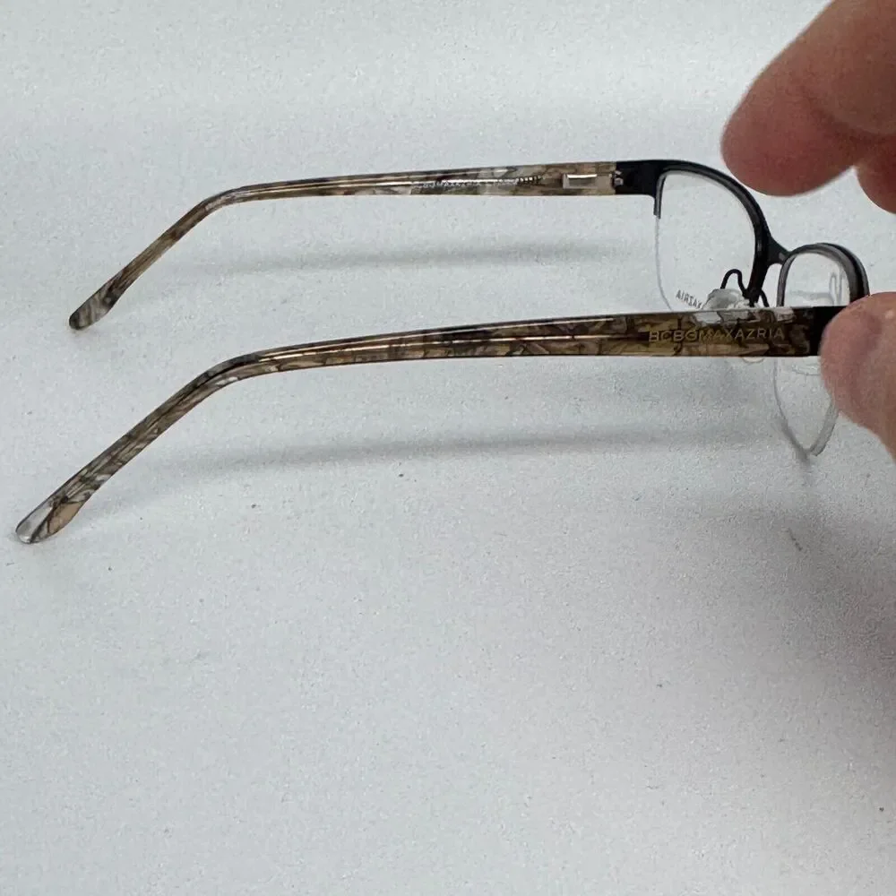 BCBGMAXAZRIA Kana Black Eyeglasses Frame 53-17-135mm B34mm‎ H16797